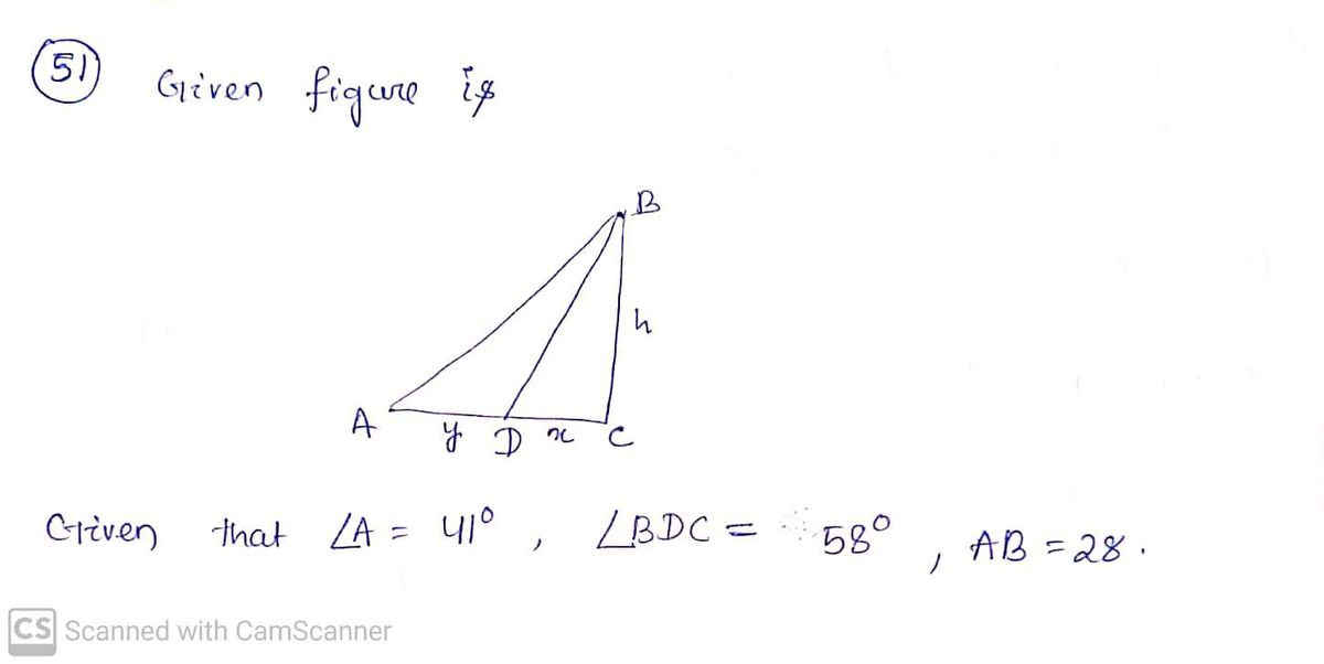 Trigonometry homework question answer, step 1, image 1